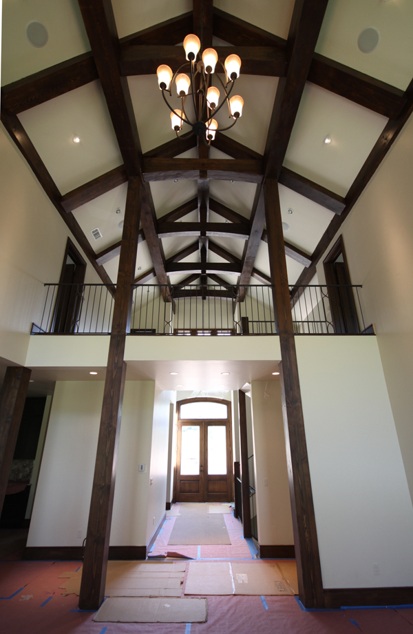 Looking towards front entry from Great Room