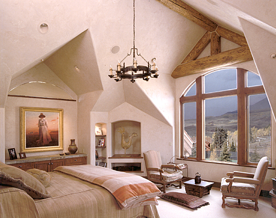 Lot 35 Master Bedroom Telluride johannsson Architects Aspen